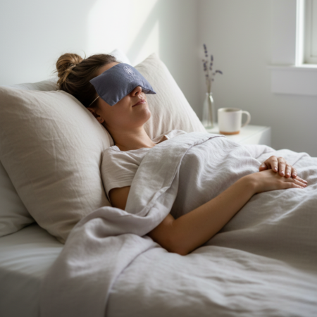 Лавандулова възглавница за очи