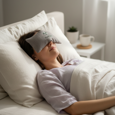 Ментова възглавница за очи