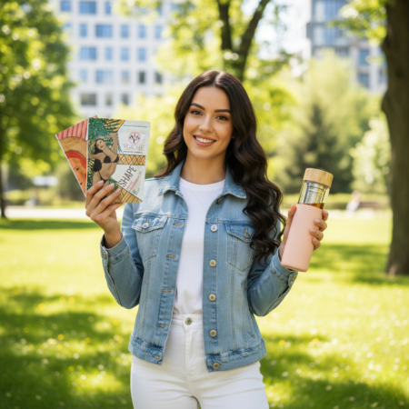 Комбо от 2 чая SKIN & SHAPE и розова бутилка