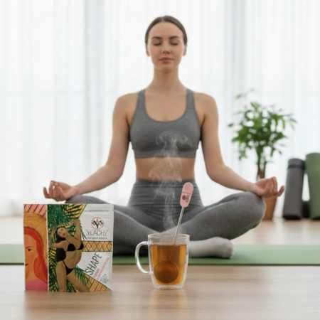 Комбо от 2 чая SKIN & SHAPE и розов инфузер