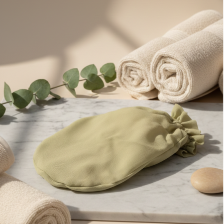 (Pre-order) Копринена пилинг ръкавица за тяло